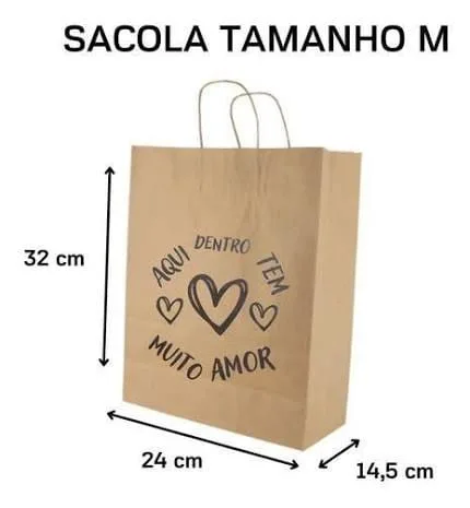 SACOLAS KRAFT (LISA) — 6